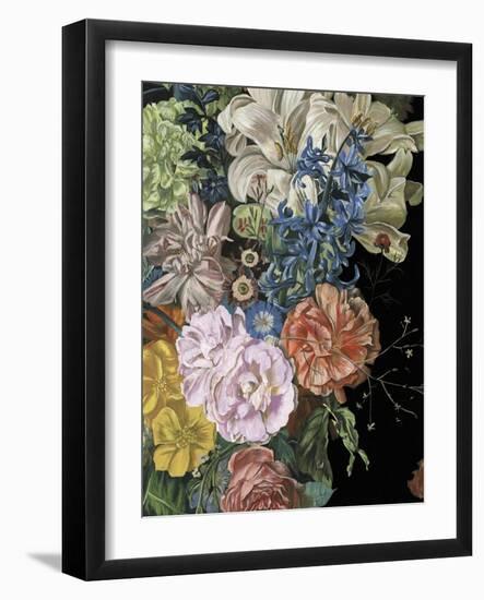 Baroque Floral II-Melissa Wang-Framed Art Print