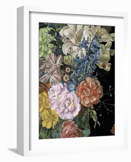 Baroque Floral II-Melissa Wang-Framed Art Print