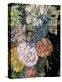 Baroque Floral II-Melissa Wang-Stretched Canvas