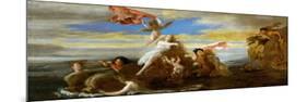 Baroque : Galatee (Galathee) Et Polypheme - Galatea and Polyphemus Par Fetti, Domenico (1588/90-162-Domenico Fetti or Feti-Mounted Giclee Print