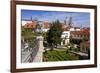 Baroque Garden of Vrtba Palace at Prague Lesser Town, Central Bohemia, Czech Republic-null-Framed Art Print