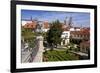 Baroque Garden of Vrtba Palace at Prague Lesser Town, Central Bohemia, Czech Republic-null-Framed Art Print