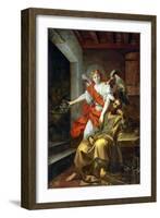 Baroque : Le Songe De Joseph - the Dream of St. Joseph Par Crespi, Daniele (1598-1630), C. 1620-163-Daniele Crespi-Framed Giclee Print