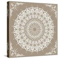 Baroque Mandala-null-Stretched Canvas