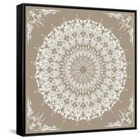 Baroque Mandala-null-Framed Stretched Canvas