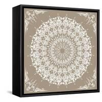 Baroque Mandala-null-Framed Stretched Canvas