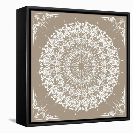 Baroque Mandala-null-Framed Stretched Canvas