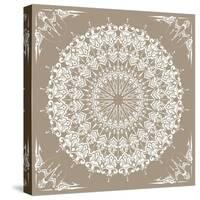 Baroque Mandala-null-Stretched Canvas