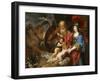 Baroque : Minerve Et Saturne Protegeant Les Arts Et Les Sciences De L'envie Et La Faussete - Minerv-Joachim Von Sandrart-Framed Giclee Print