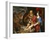 Baroque : Minerve Et Saturne Protegeant Les Arts Et Les Sciences De L'envie Et La Faussete - Minerv-Joachim Von Sandrart-Framed Giclee Print