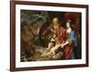 Baroque : Minerve Et Saturne Protegeant Les Arts Et Les Sciences De L'envie Et La Faussete - Minerv-Joachim Von Sandrart-Framed Giclee Print