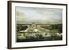 Baroque Nymphenburg Palace By Bernardo Bellotto 1760-Vintage Lavoie-Framed Giclee Print