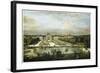 Baroque Nymphenburg Palace By Bernardo Bellotto 1760-Vintage Lavoie-Framed Giclee Print