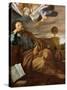Baroque : Pierre Et La Vision De La Grande Nappe - Peter's Vision of a Sheet with Animals Par Fetti-Domenico Fetti or Feti-Stretched Canvas