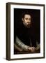 Baroque : Portrait of Archbishop Ambrosio Ignacio Spinola Y Guzman (1632-1684) Par Nunez De Villavi-Pedro Nunez de Villavicenzio-Framed Giclee Print