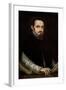 Baroque : Portrait of Archbishop Ambrosio Ignacio Spinola Y Guzman (1632-1684) Par Nunez De Villavi-Pedro Nunez de Villavicenzio-Framed Giclee Print