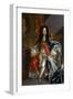 Baroque : Portrait of Charles II of England (1630-1685), in the Robes of the Order of the Garter Pa-Godfrey Kneller-Framed Giclee Print