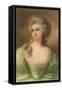 Baroque Portrait of Lady-null-Framed Stretched Canvas