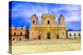 Baroque St. Nicholas Cathedral (Noto Cathedral)-Matthew Williams-Ellis-Stretched Canvas