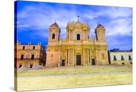 Baroque St. Nicholas Cathedral (Noto Cathedral)-Matthew Williams-Ellis-Stretched Canvas