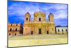 Baroque St. Nicholas Cathedral (Noto Cathedral)-Matthew Williams-Ellis-Mounted Photographic Print