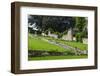 Baroque Staircase, Giardino Bardini, Florence (Firenze), Tuscany, Italy, Europe-Nico Tondini-Framed Photographic Print