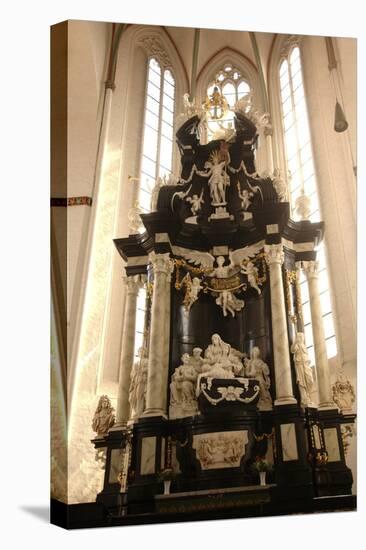 Baroque Style Altar in Jacobikirche (St James's Church-null-Stretched Canvas