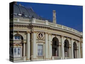 Baroque Style Opera House, Odessa, Ukraine-Cindy Miller Hopkins-Stretched Canvas