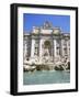 Baroque Style, Trevi Fountain (Fontana Di Trevi), Rome, Lazio, Italy, Europe-Gavin Hellier-Framed Photographic Print