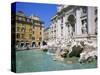 Baroque Style, Trevi Fountain (Fontana Di Trevi), Rome, Lazio, Italy, Europe-Gavin Hellier-Stretched Canvas