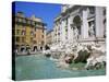 Baroque Style, Trevi Fountain (Fontana Di Trevi), Rome, Lazio, Italy, Europe-Gavin Hellier-Stretched Canvas