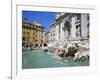 Baroque Style, Trevi Fountain (Fontana Di Trevi), Rome, Lazio, Italy, Europe-Gavin Hellier-Framed Premium Photographic Print