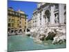 Baroque Style, Trevi Fountain (Fontana Di Trevi), Rome, Lazio, Italy, Europe-Gavin Hellier-Mounted Premium Photographic Print