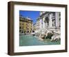 Baroque Style, Trevi Fountain (Fontana Di Trevi), Rome, Lazio, Italy, Europe-Gavin Hellier-Framed Photographic Print