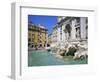 Baroque Style, Trevi Fountain (Fontana Di Trevi), Rome, Lazio, Italy, Europe-Gavin Hellier-Framed Photographic Print