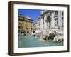 Baroque Style, Trevi Fountain (Fontana Di Trevi), Rome, Lazio, Italy, Europe-Gavin Hellier-Framed Photographic Print