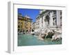 Baroque Style, Trevi Fountain (Fontana Di Trevi), Rome, Lazio, Italy, Europe-Gavin Hellier-Framed Photographic Print