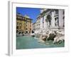 Baroque Style, Trevi Fountain (Fontana Di Trevi), Rome, Lazio, Italy, Europe-Gavin Hellier-Framed Photographic Print