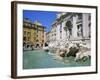 Baroque Style, Trevi Fountain (Fontana Di Trevi), Rome, Lazio, Italy, Europe-Gavin Hellier-Framed Photographic Print