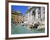 Baroque Style, Trevi Fountain (Fontana Di Trevi), Rome, Lazio, Italy, Europe-Gavin Hellier-Framed Photographic Print