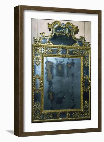 Baroque Style Venetian Mirror, Italy, Late 17th-Early 18th Century-null-Framed Giclee Print