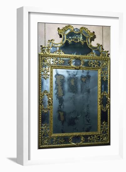 Baroque Style Venetian Mirror, Italy, Late 17th-Early 18th Century-null-Framed Giclee Print