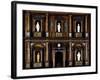 Baroque Style Wood and Walnut Root Lombard Double Cabinet also known as Lucini Passalacqua Cabinet-Pier Francesco Mazzucchelli-Framed Giclee Print