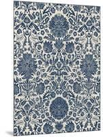 Baroque Tapestry in Navy I-Vision Studio-Mounted Art Print