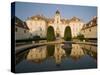 Baroque Valtice Chateau at Sunrise, Valtice, Brnensko Region, Czech Republic, Europe-Richard Nebesky-Stretched Canvas