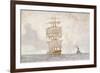 Barque and Tug, 1922-Henry Scott Tuke-Framed Giclee Print