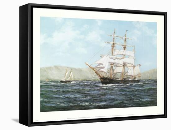 Barque Annie Johnson-Unknown Scott-Framed Stretched Canvas