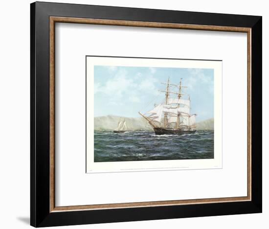 Barque Annie Johnson-Unknown Scott-Framed Art Print