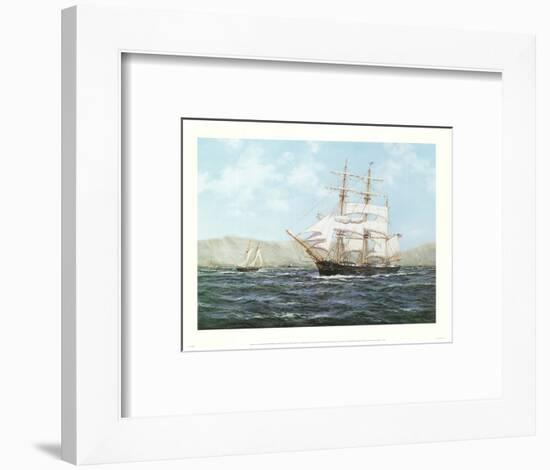 Barque Annie Johnson-Unknown Scott-Framed Art Print