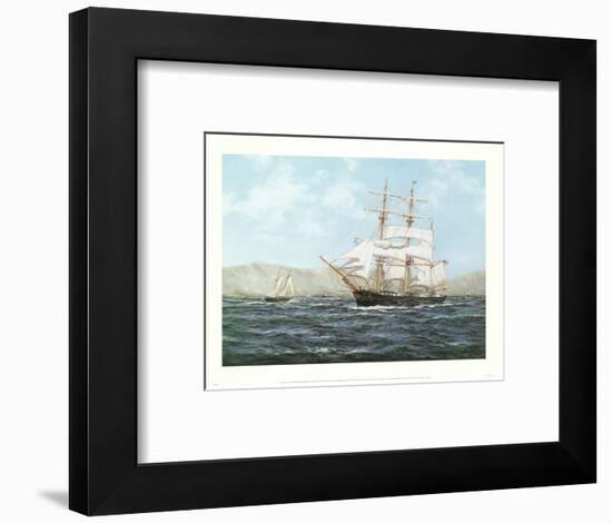 Barque Annie Johnson-Unknown Scott-Framed Art Print